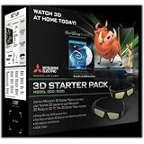 Mitsubishi 3DC-1000 3D HDTV Starter Pack