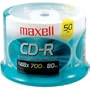 MAXELL CDR700-50Y 50-Disc CD-R Cakebox