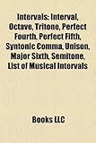 Intervals: Interval, Octave, Tritone, Perfect Fourth, Perfect Fifth, Syntonic Comma, Unison, Major Sixth, Semitone, List of Music-
