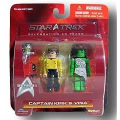 Minimates Star Trek Captain Kirk + Vina