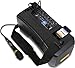 DJ Tech IVISA50LIGHT 50W Abs Battery Portable PA System Ipod Player + 1 MK100 Mic