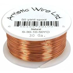 Copper Beading Wire Wrapping Jewelry Parts 30 Gauge 150ft