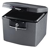 SentrySafe H4100 FIRE-SAFE Waterproof File, 1175 Cubic Inches, Silver Gray