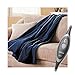 Sunbeam Microplush Heated Throw, Royal Blue, TSV8WA-R505-41A55
