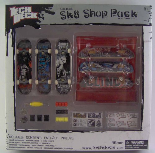 Childrens Toyshop  Toys : Tech Deck Skate Shop Bonus Pack BLIND