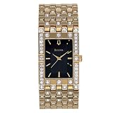 Bulova Mens Crystal Bracelet Watch #98A63 by Bulova