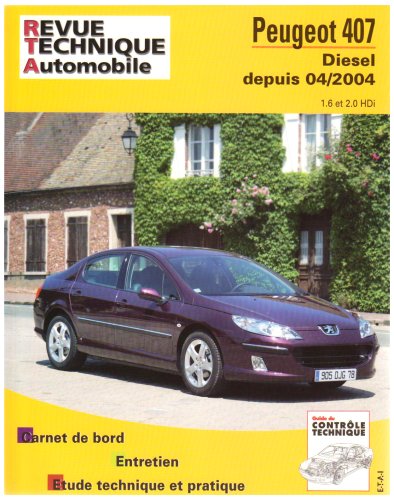 Cover image : Rta 686.1 Peugeot 407 Diesel Depuis 04/2004