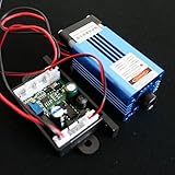 405nmの産業500mwの青/紫ドットレーザーダイオードモジュール12Vのワット/ドライバーアウト＆TTL1-20Kヘルツ＆ロング・タイム・ワーキング