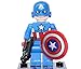 8pcs Super Heroes Avengers Captain America Hulk Thor Ironman Minifigure Building Blocks Brick Toy