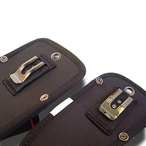 Large 3Pocket Tool Pouch PLUS BONUS MultiTool or Utility Knife Holder