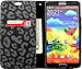 Samsung Galaxy Note 3 N9000 Leopard Print Deluxe PU Leather Wallet Folio Case Cover (GREY)