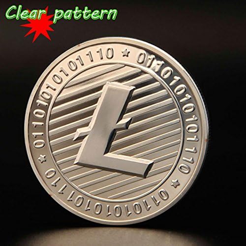 Godlucky Litecoin Rare Coins For Collectors-Silver Plated Art Collection Gift Physical Coin