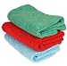 Leebo Multi Purpose Microfiber Dry Wet Cleaning Polishing Cloth (Set of 3) RS.260.00