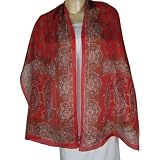 Clothes From India Women Wrap Scarf Printed Rectangular