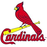 St Louis Cardinals Small Static Cling