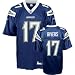 Philip Rivers San Diego Chargers NAVY Equipment - Replica NFL YOUTH Jersey