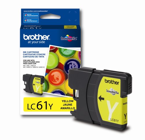 Brother LC61Y Ink Cartridge (Yellow)