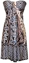 Venetian Stretch Metallic Strapless Holiday Party Cocktail Dress