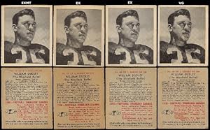 1948 Bowman Regular (Football) Card# 80 William Dudley of the Detroit Lions ExMt Condition