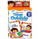 Dora the Explorer Picture Words Things Outside Flap Cards (Flash Cards with Flaps)