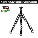 Flexible Tripod for Digital SLR Cameras Attaches Anywhere, Bends to ANY Pos ....