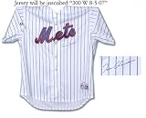 Tom Glavine New York Mets Autographed MLB Jersey with 300W 8-5-07 Inscription