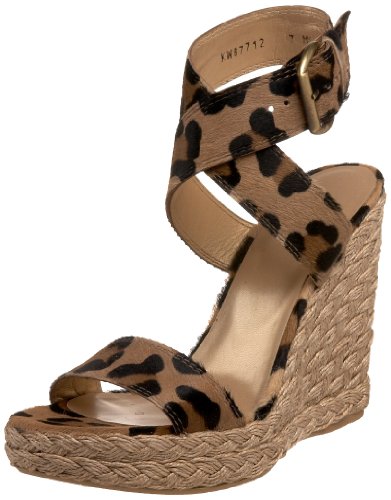 Stuart Weitzman Womens Xray Wedge Sandal,Cognac Leopard,11 M US