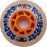 REDSTAR Inline REBEL 80mm 74a INDOOR HOCKEY WHEELS orng