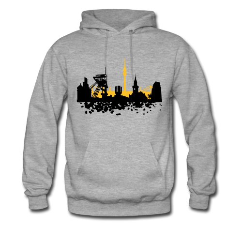 Produkt-Bild: endlos-shirts.., Dortmund Skyline, M&auml;nner Kapuzenpullover