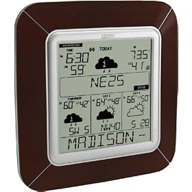 La Crosse Technology Weather Direct WD-3312U-CH 4 Day Multi-Line Internet Powered Wireless Forecaster: Home &amp; Garden