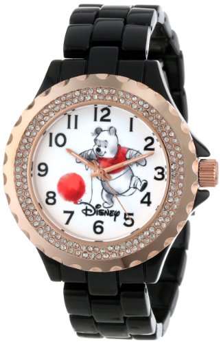 DisneyAdult Enamel Sparkle Analog Quartz Bracelet Watch