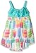 Youngland Girls' Ruffled Crochet Knit to Chiffon Popsicle High Low Dress