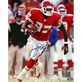 Steiner Sports NFL Larry Johnson Kansas City Chiefs running Autographed 8-by-10-Inch Photograph