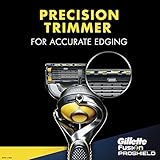 Gillette Fusion Proshield Men's Razor with Flexball Handle and Razor Blade Refills, 2 Count