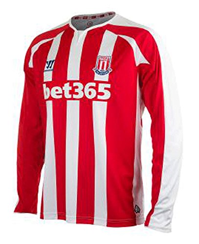 (ウォーリア・スポーツ)WARRIOR 14/15 ストークシティFC ホームジャージLS WSTM494 HRW High Risk Red/White L