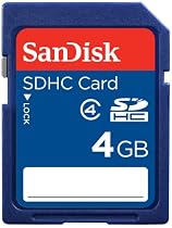 Sandisk 4GB Secure Digital SD HC Memory Card (SDSDB-4096, BULK, No Reader)