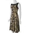 Adi Designs S Max Sleeveless Leopard Print Dress