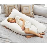 Todays Mom Cozy Comfort Pregnancy Pillow - White