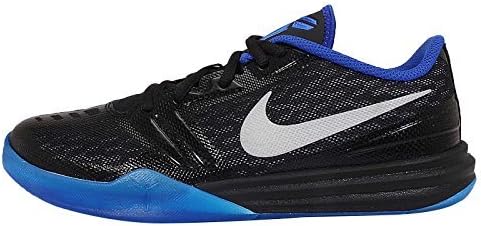 Nike Kids KB Mentality GS, BLACK/MTLLC SILVER-GM ROYAL-PHOTO BLUE, Youth Size 5.5