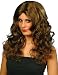 Glamour Wig Brown with Long Curls
