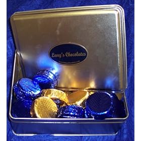 Halal Food : 48pc Tin, Chocolate Covered Oreos Kosher-Dairy & Halal Certified, Milk & Dark Chocolate Covered Orea