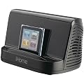 iHome iHM16B Portable Stereo Speaker System for iPad, iPod and MP3 Player (Black)