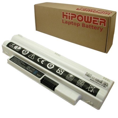Hipower Laptop Battery For Dell Inspiron Mini 1012, P04T, 1018, P09T, CMP3D, G9PX2, 312-0966, 2T6K2, 3K4T8, 854TJ, 1JJ15, 312-0967, 8PY7N, N42J8, NJ644, T96F2 Laptop Notebook Computers (White)