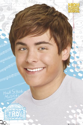 GB eye Ltd, High School Musical 2, Troy Head Shot, Maxi Poster, (61x91.5cm)