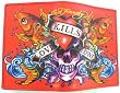 Authentic Ed Hardy Love Kills Slowly Design Card Holder - Red