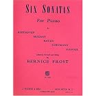 Buy Six Sonatas for Piano By Beethoven, Mozart, Haydn, Schumann and Handel ~ Beethoven... by Revised and Edited) Bernice Frost (Collected
