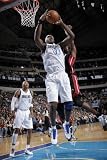 Miami Heat v Dallas Mavericks: Brendan Haywood and Joel Anthony Photographic Poster Print by Glenn James, 8x12
