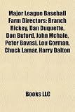 Produkt-Bild: Major League Baseball Farm Directors: Branch Rickey, Dan DuQuette, Don Buford, John McHale, Peter Bavasi, Lou Gorman, Chuck Lamar, Harry Dalton