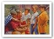 Pushing Excellence by Brenda Joysmith 14"x19" Art Print Poster African-American