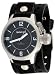 Nemesis #B032K Men's Premium Wide Leather Cuff Band Russian Diver Watch